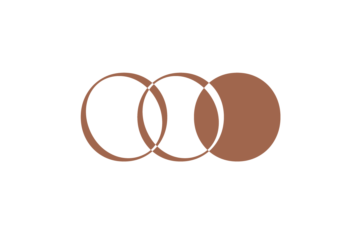 Interlocking rings motif