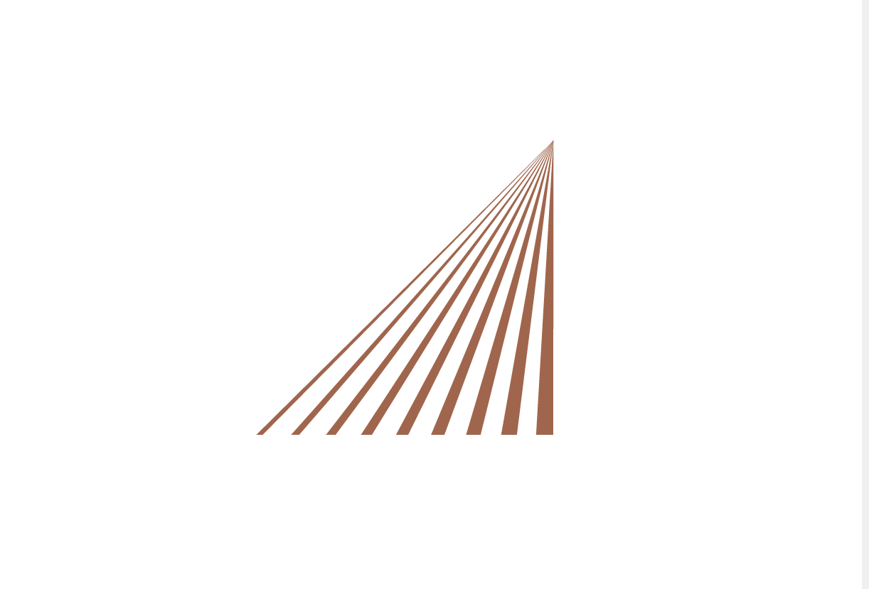 Ascending rays motif